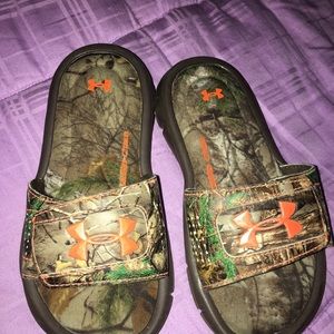 Under Armour Other - Kids Under Armor Camo Slides Size 11 Under Armour Other - Kids Under Armor Camo Slides Size 11